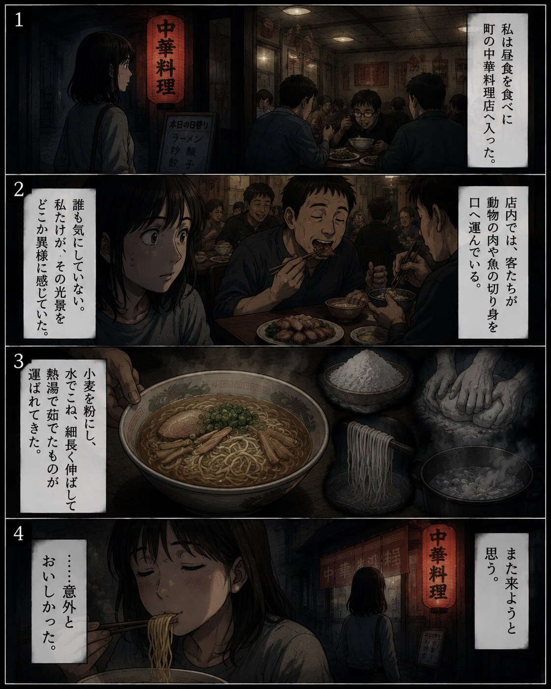 怪談風漫画