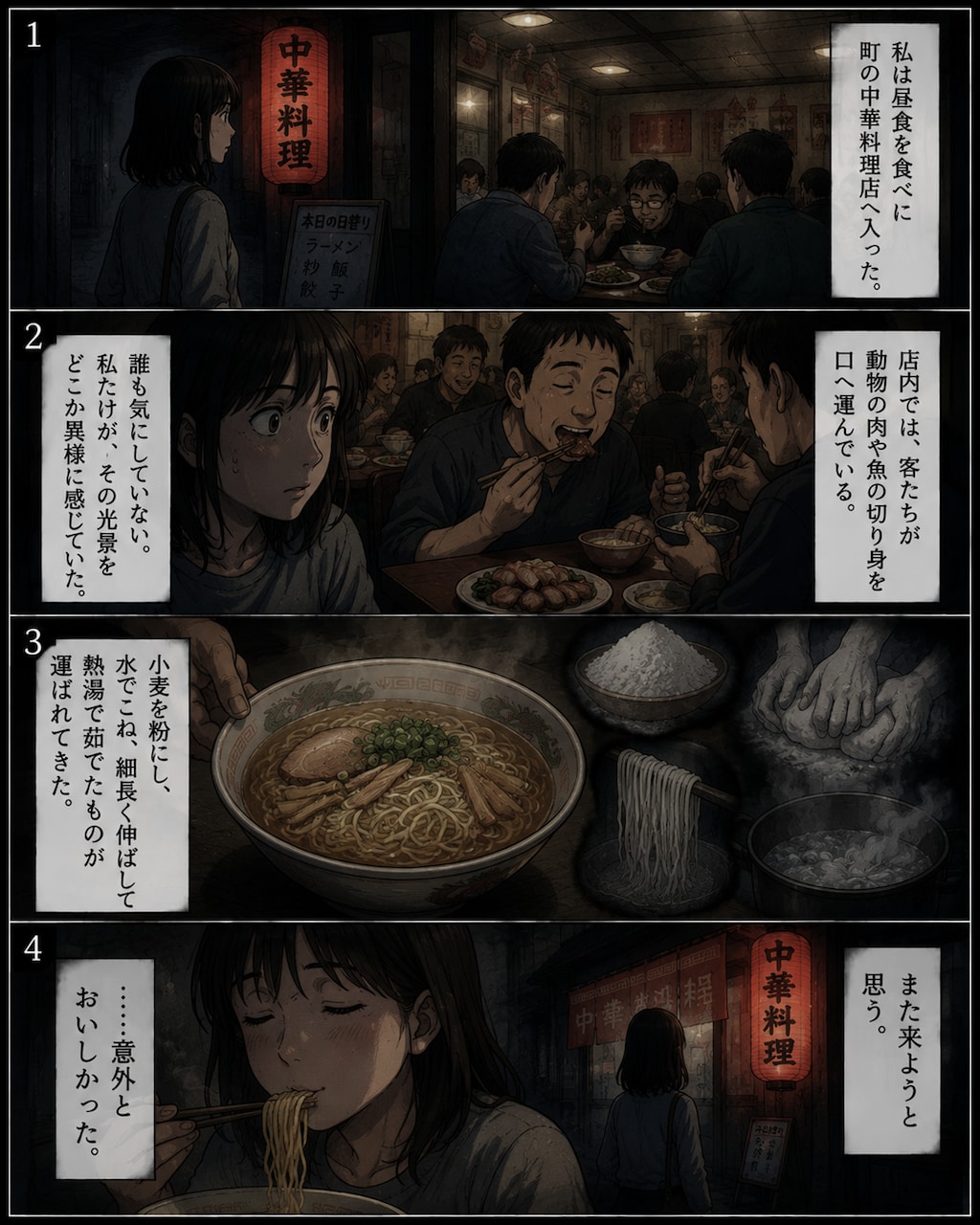怪談風漫画