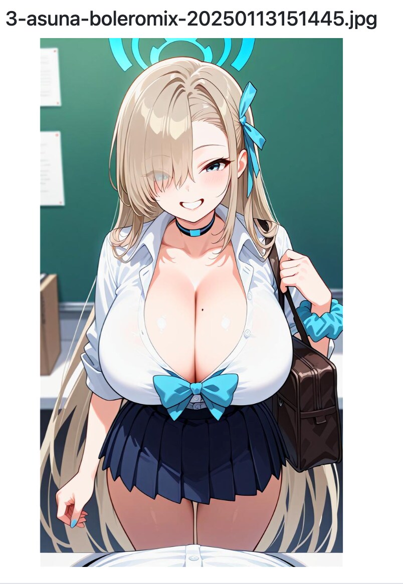 ブルアカ　アスナ色々