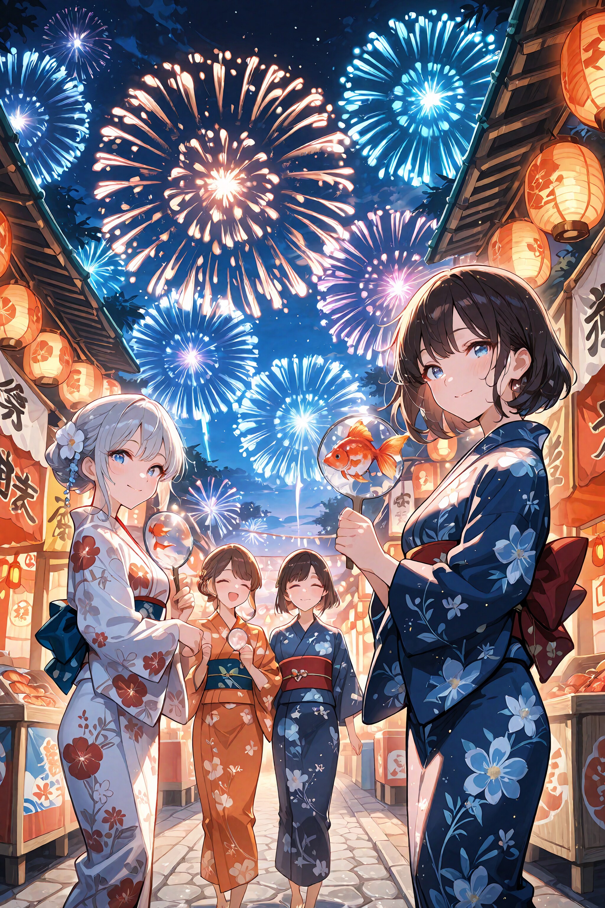 みんなで夏祭り♪