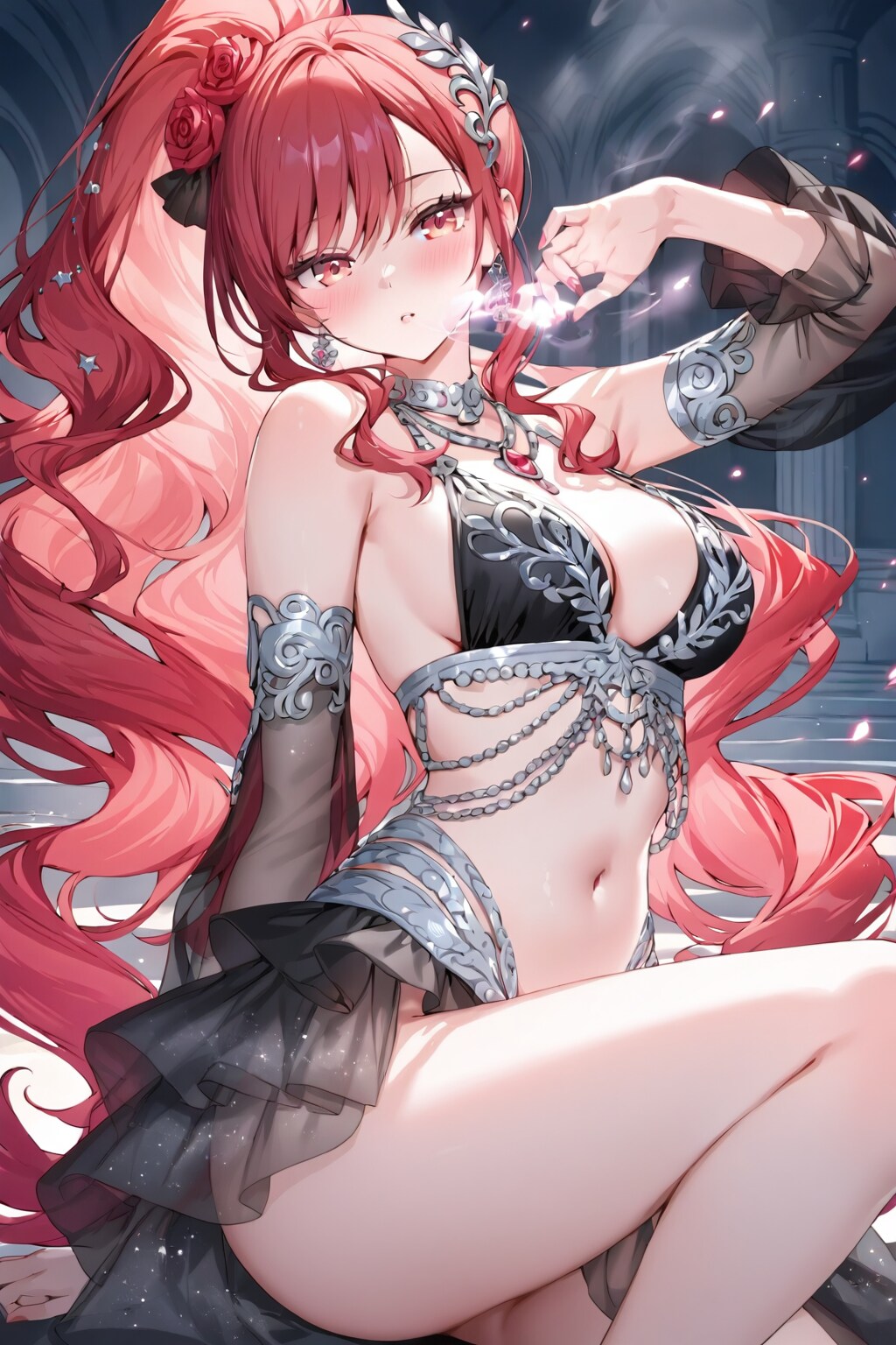 踊り子さん風な魔法少女