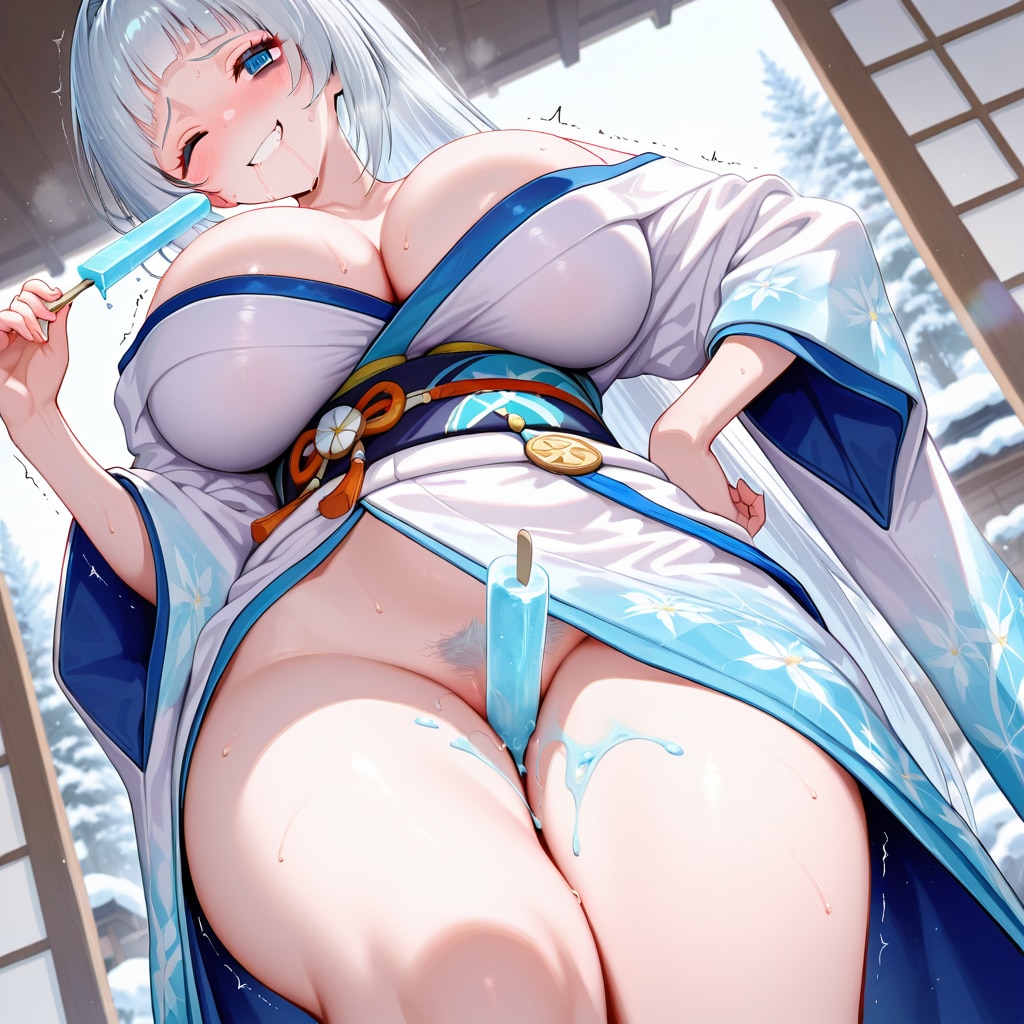 襲来雪女(のち戦略的撤退)