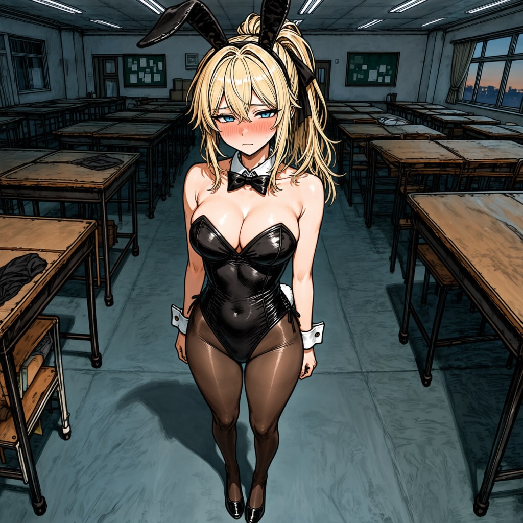 教室でバニーは聞いてません