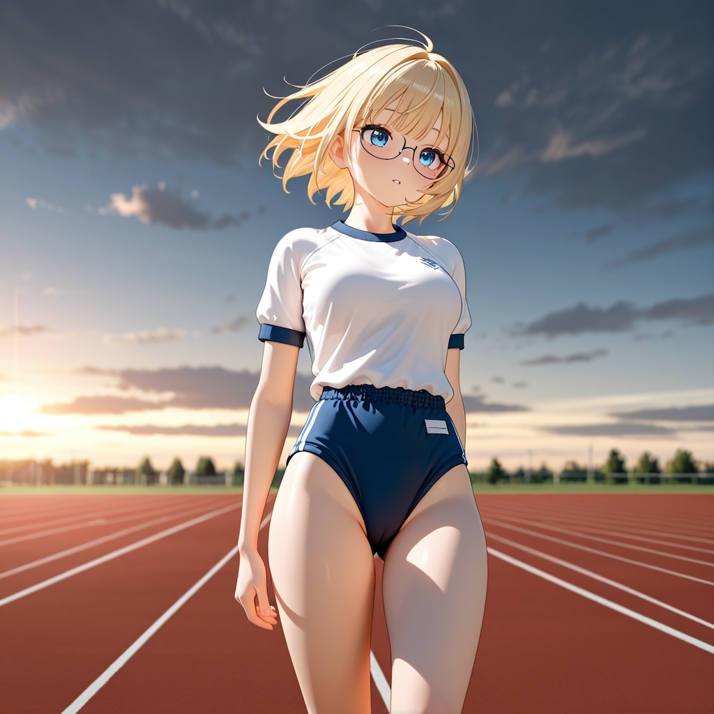 「この学校、今どきまだブルマなんだ・・・別にいいけど」