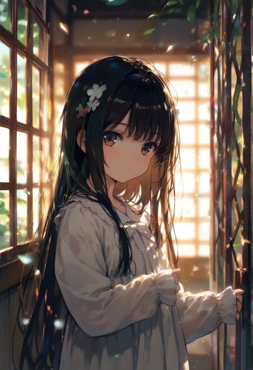 黒髪の美少女(87) | の人気AIイラスト・グラビア