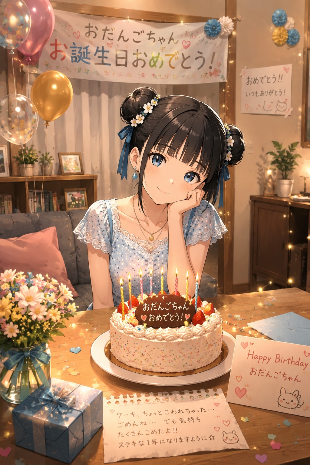 HBD!!　おだんごちゃん♪🥰🍡💞✨
