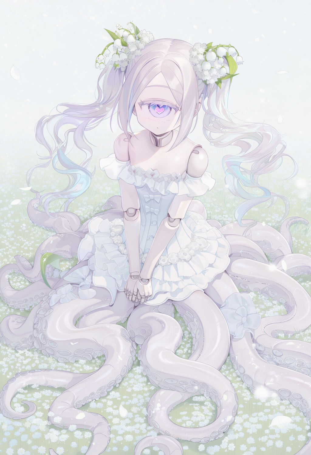 単眼スキュラ　doll joints　春の花3