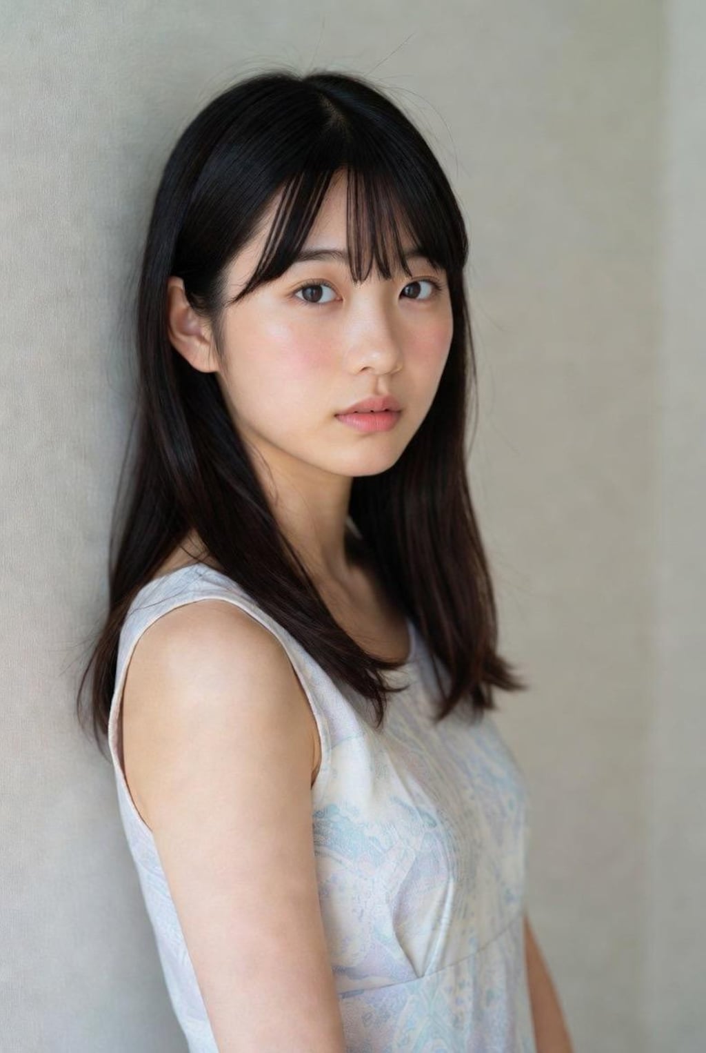 白シャツ→トップレス