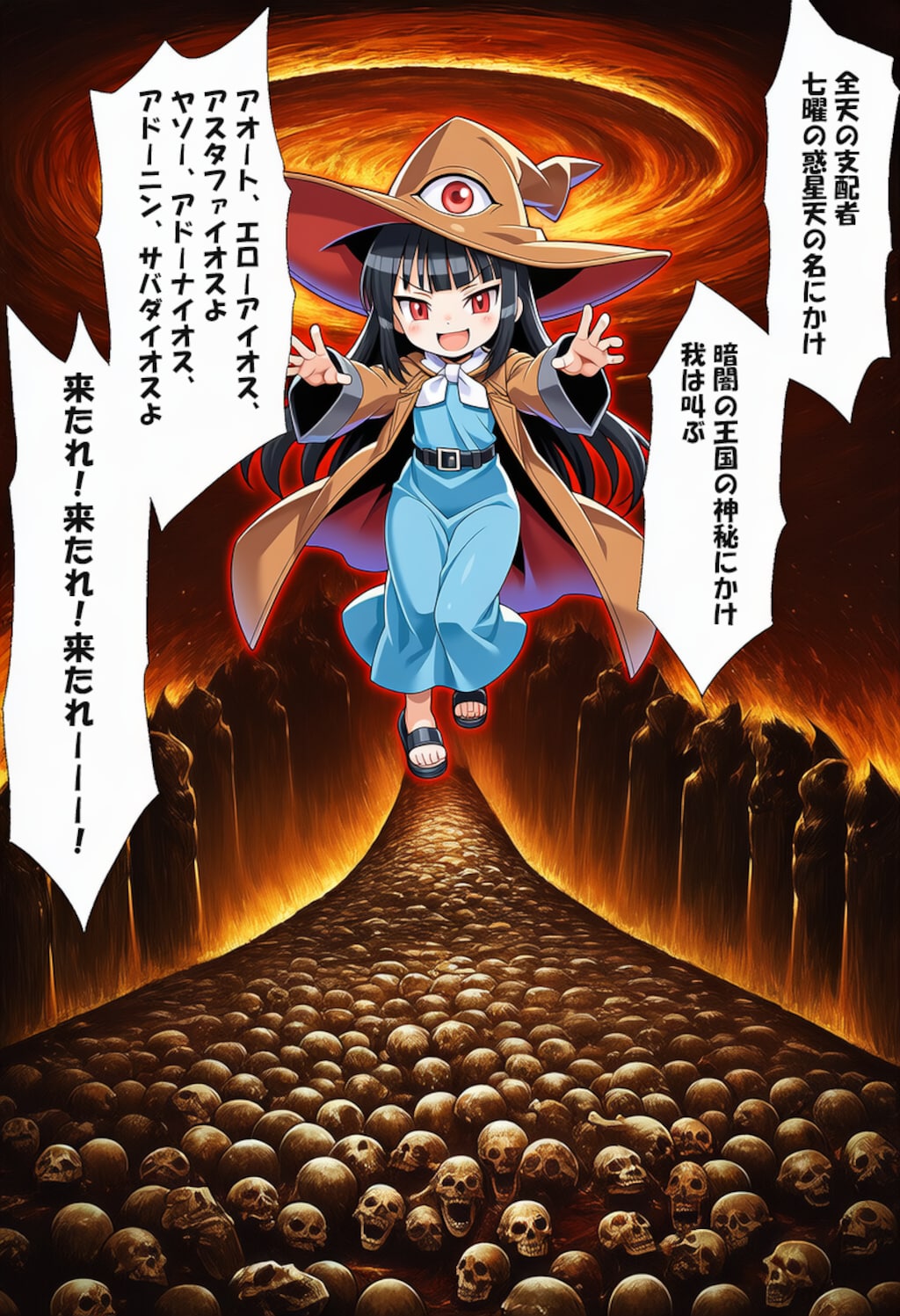 魔法を使う偉大なる魔術師