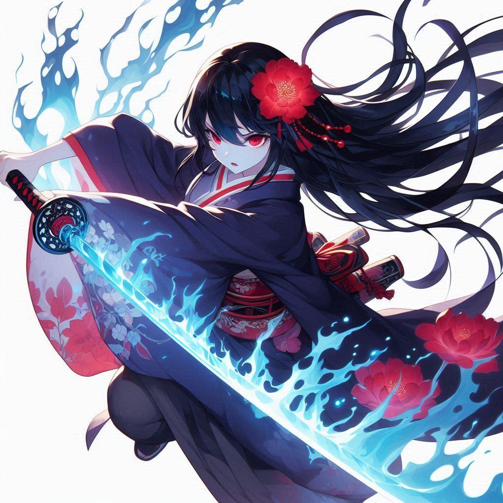 蒼炎の刀