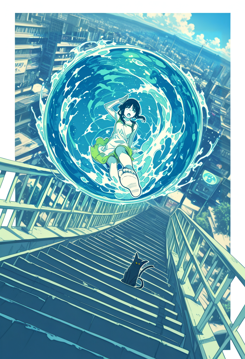 水の街 | の人気AIイラスト・グラビア