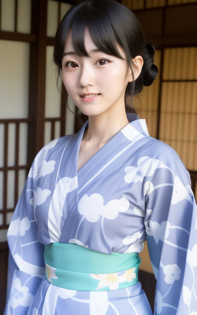 暑い日には浴衣の美女で涼みましょう1