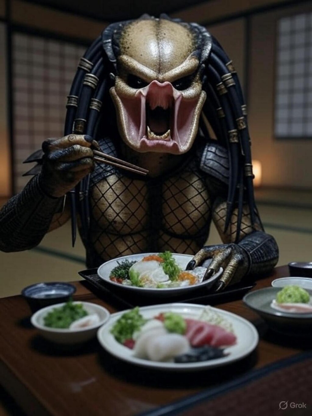 【ホームステイ】はじめてのお刺身