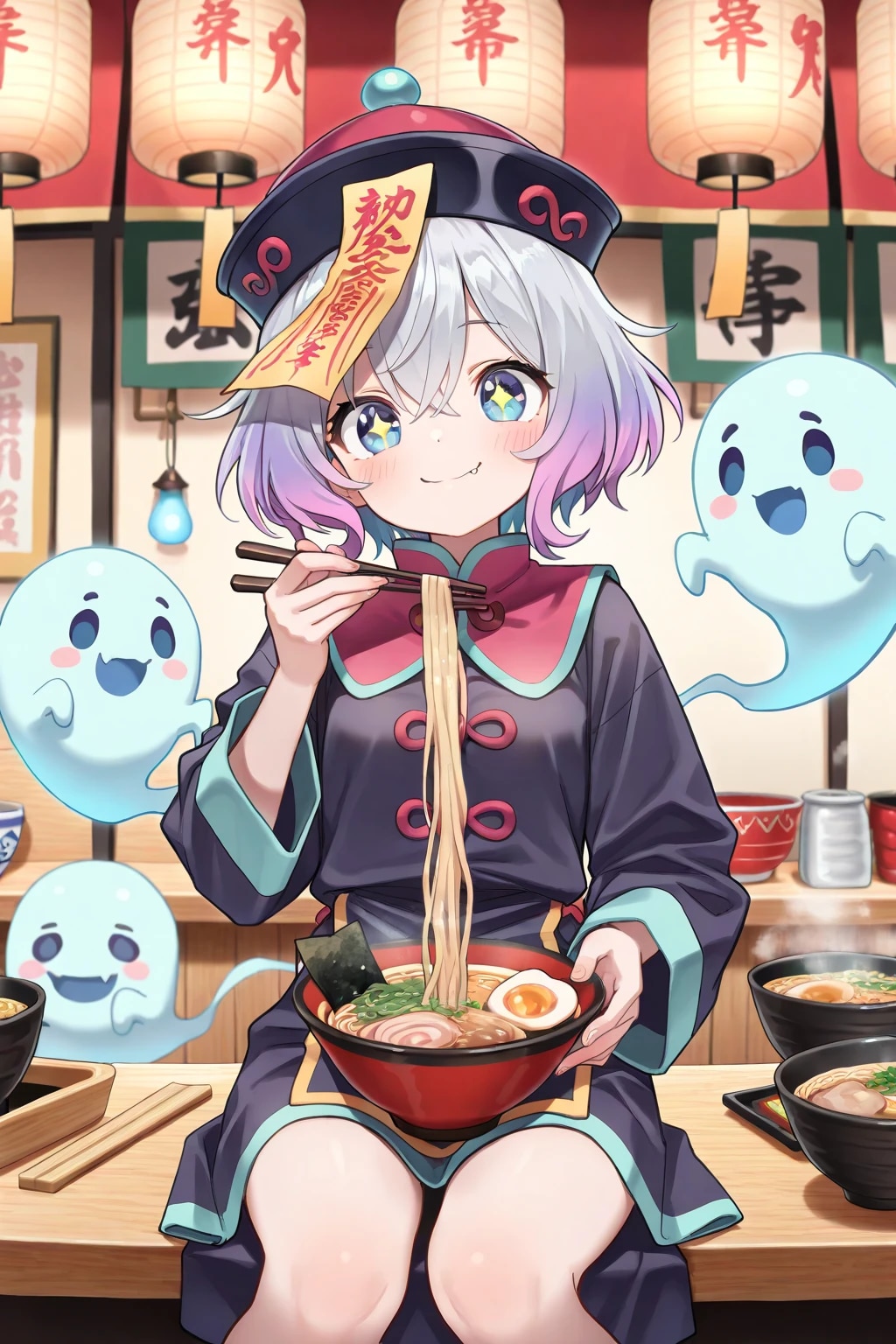 ★キョンシーラーメン | の人気AIイラスト・グラビア