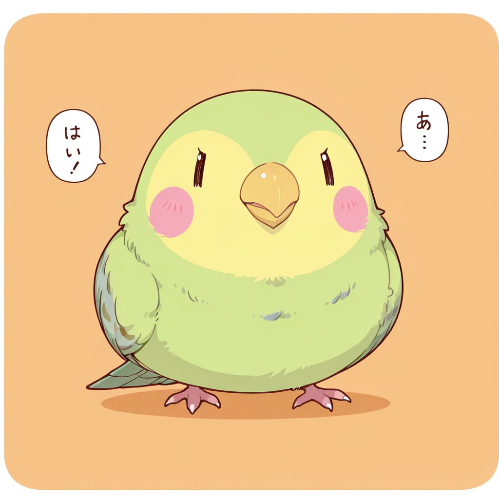 APRICOT版喋るインコ