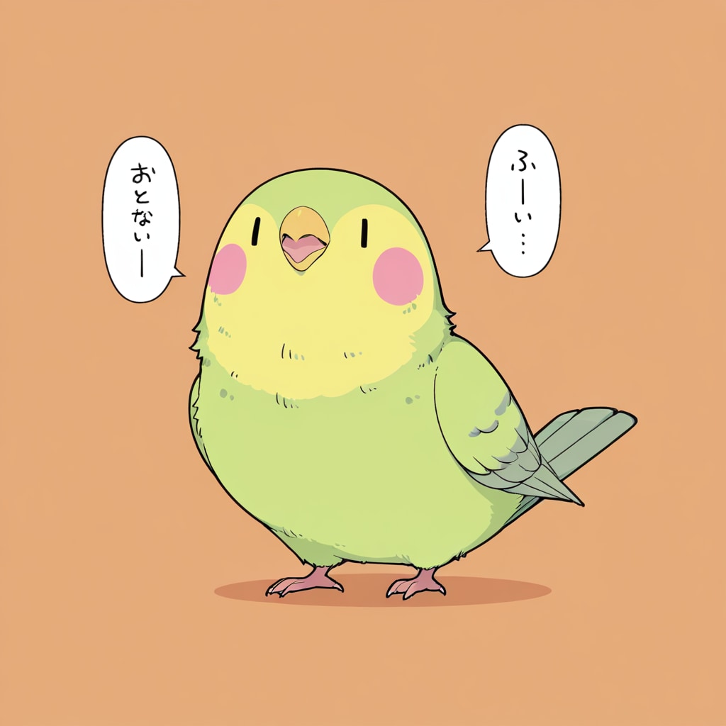 APRICOT版喋るインコ