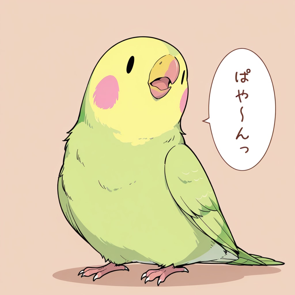 APRICOT版喋るインコ