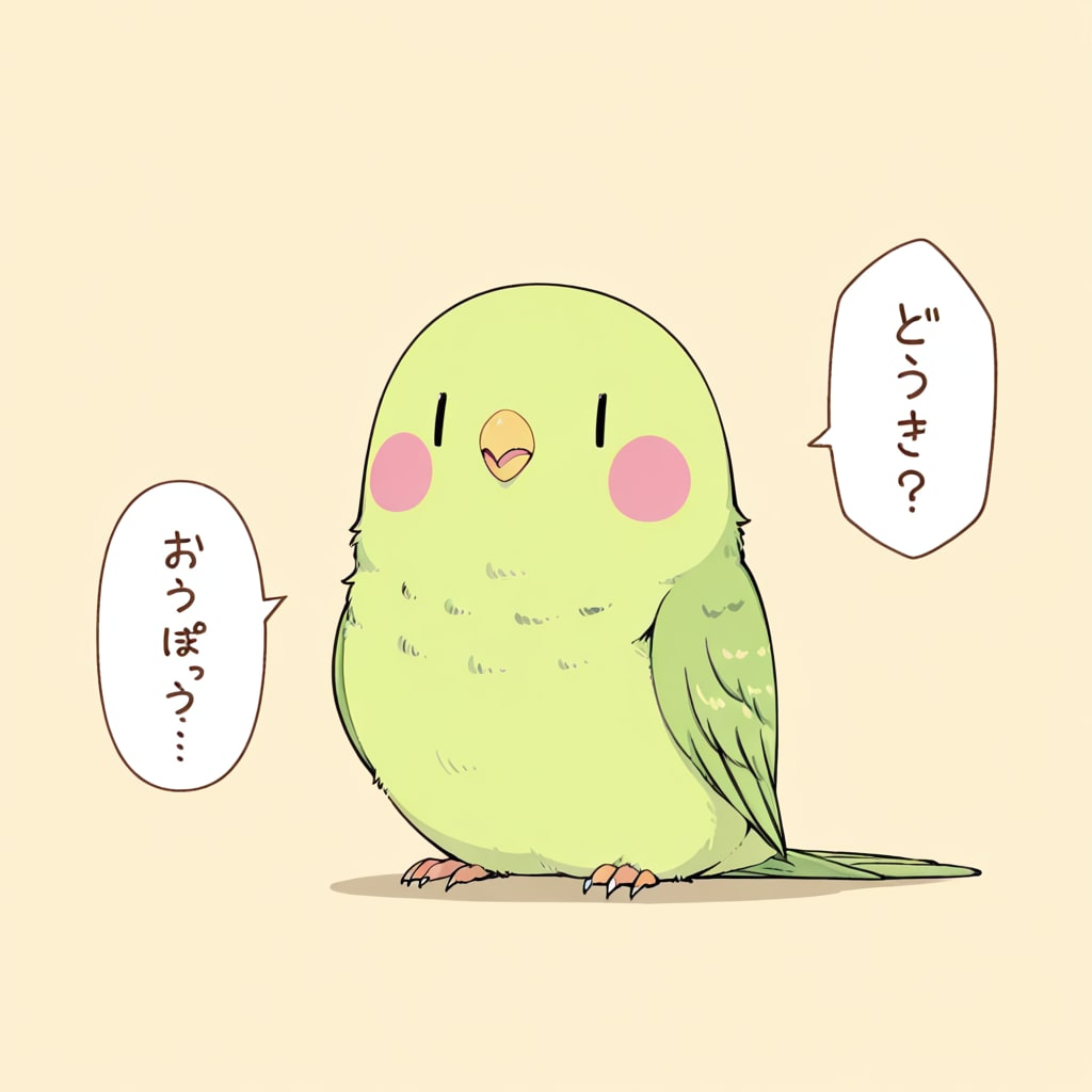 APRICOT版喋るインコ