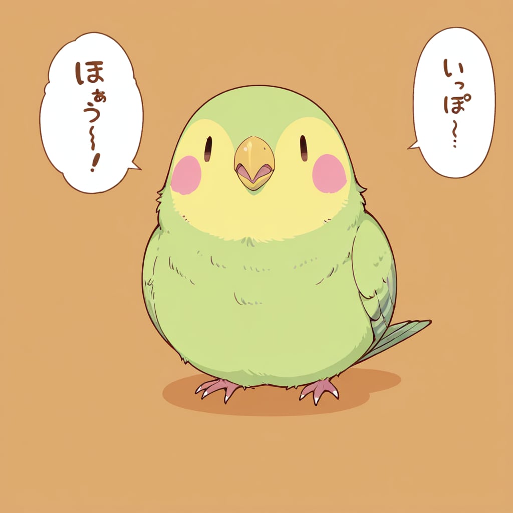 APRICOT版喋るインコ