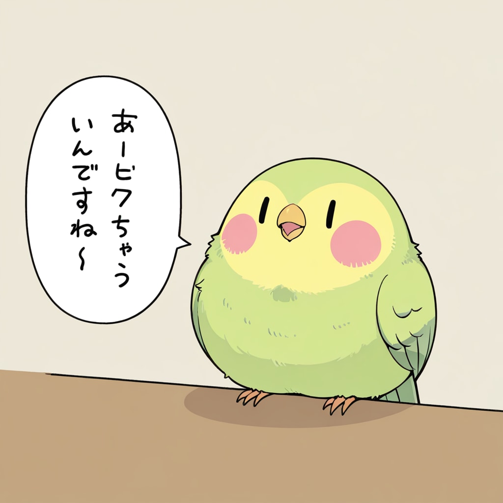 APRICOT版喋るインコ