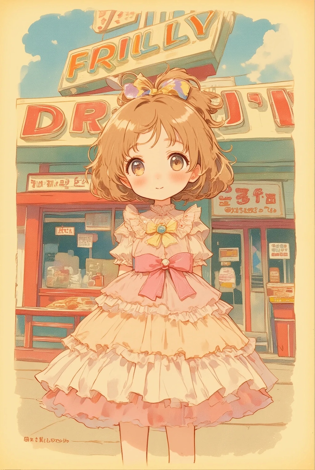 フリフリちゃんのドライブイン
