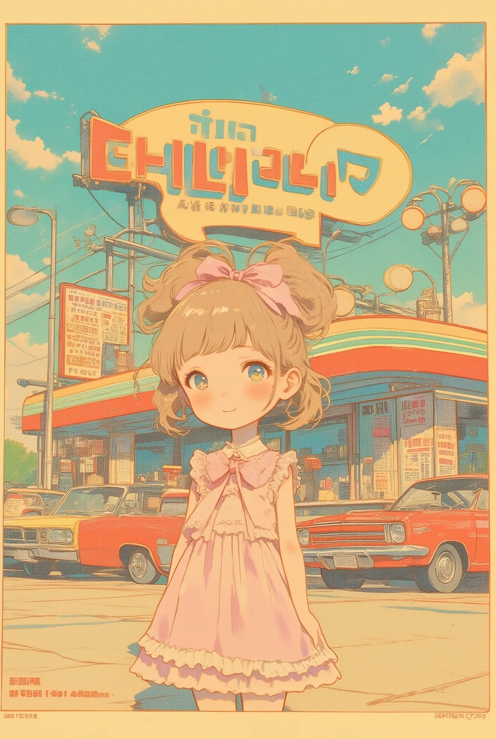 フリフリちゃんのドライブイン