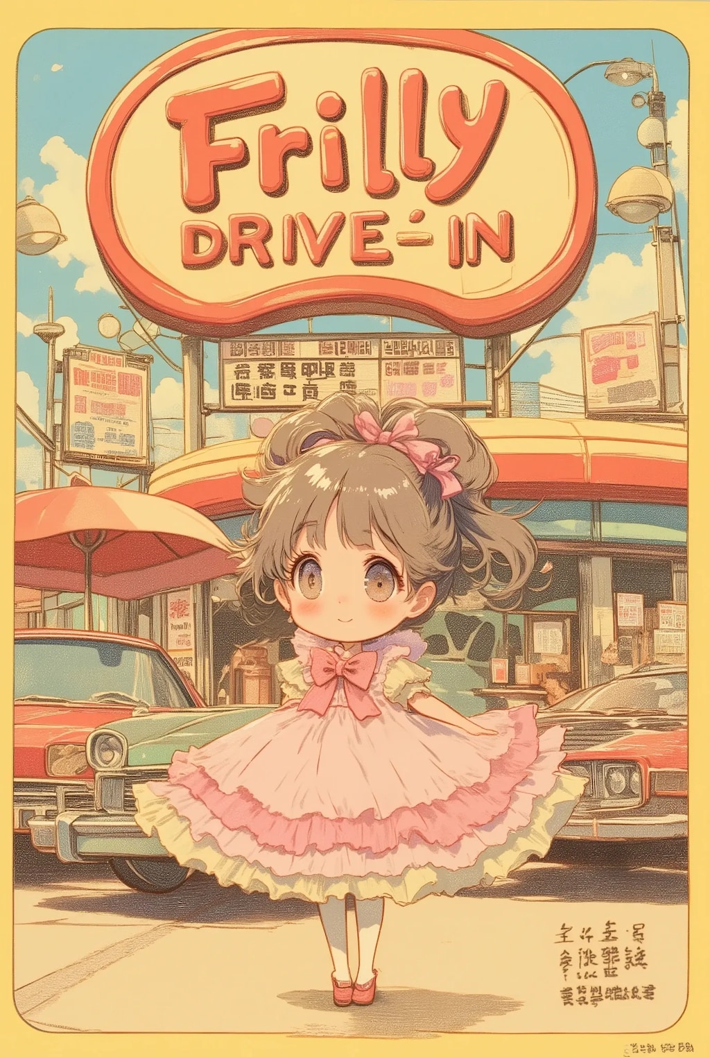 フリフリちゃんのドライブイン
