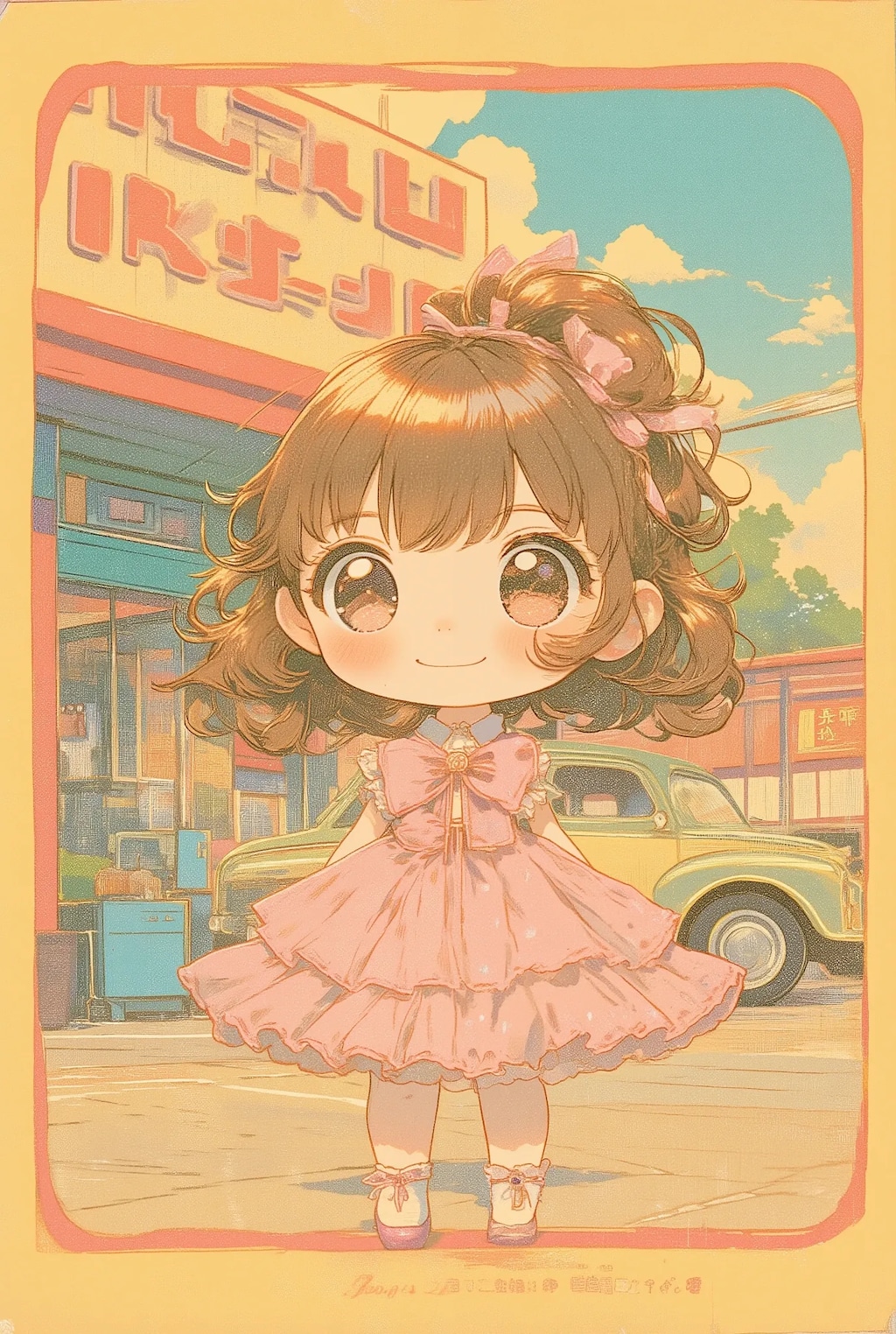 フリフリちゃんのドライブイン
