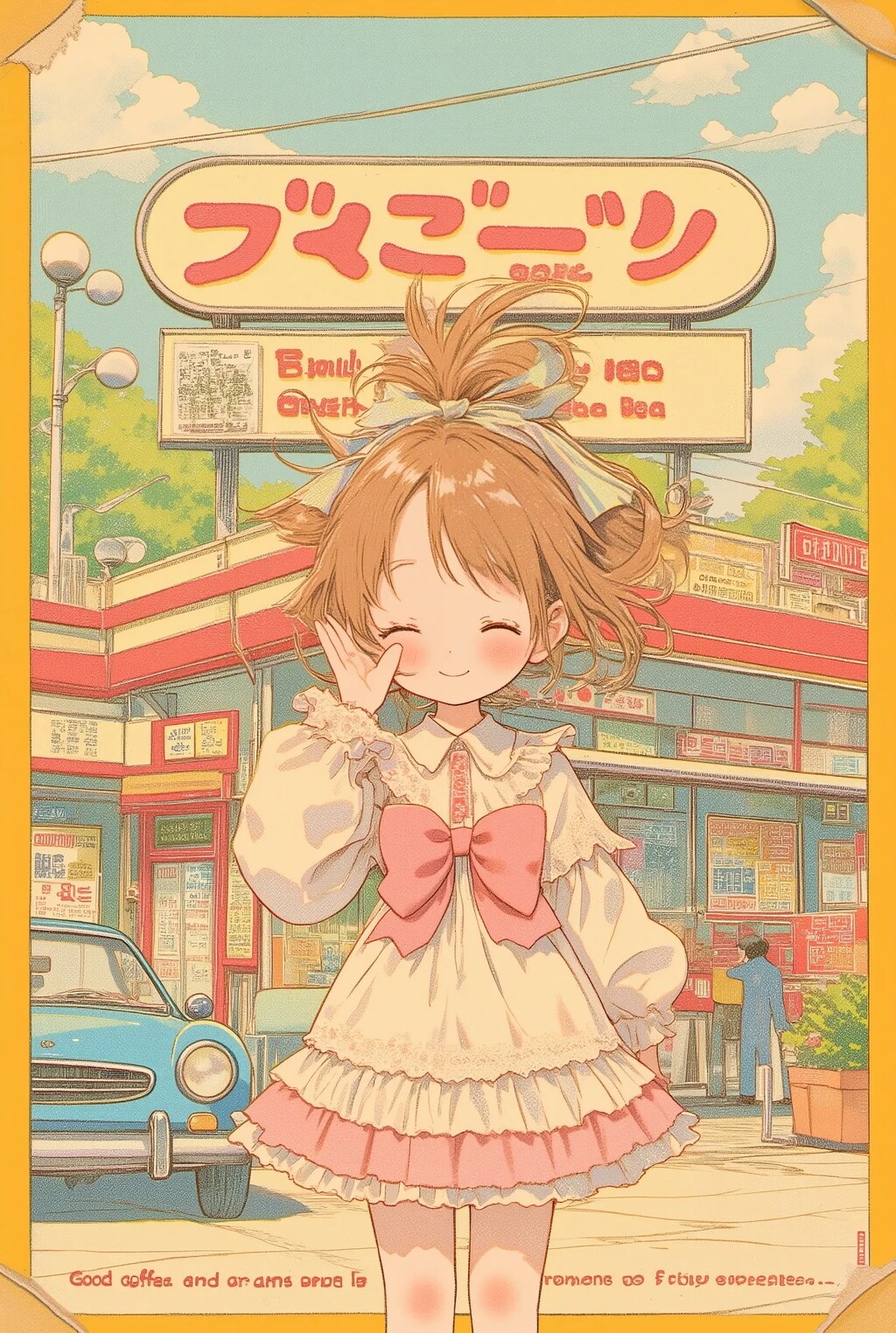 フリフリちゃんのドライブイン