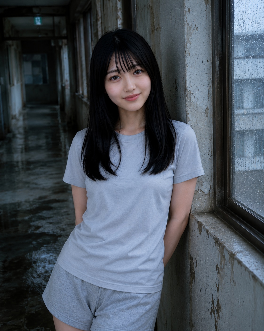廊下にて アナザー