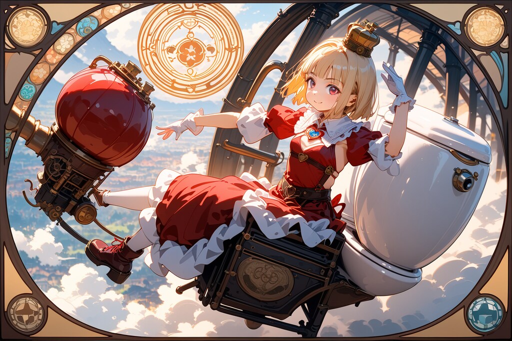 魔法少女 82 飛行トイレ