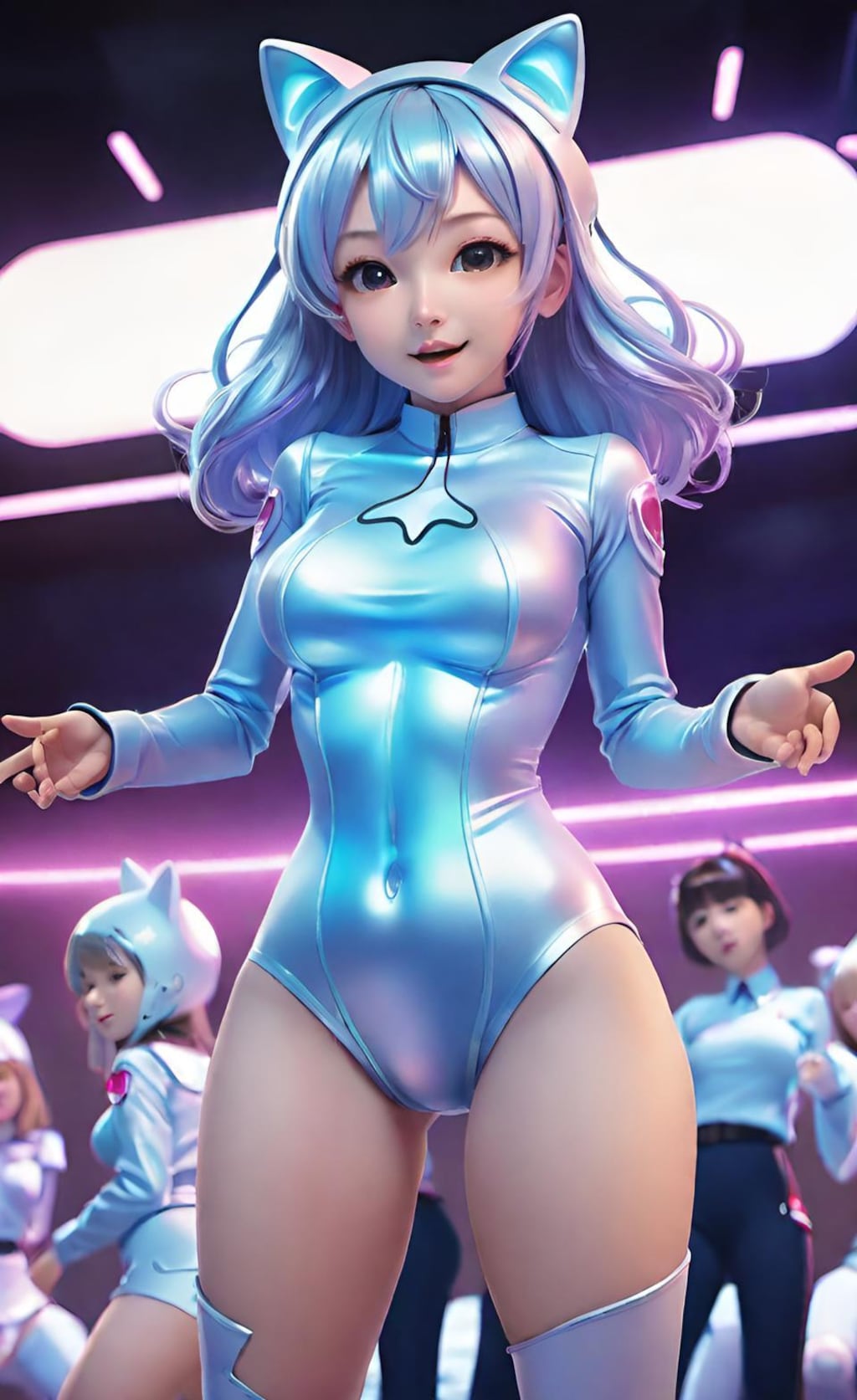 [12枚] 3025年宇宙大学入学式（世界訪問の５）