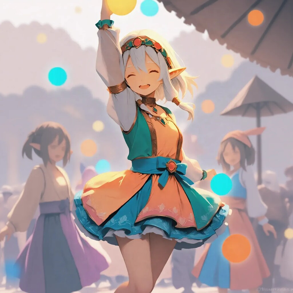 エルフたちの魔法と踊りの祭り