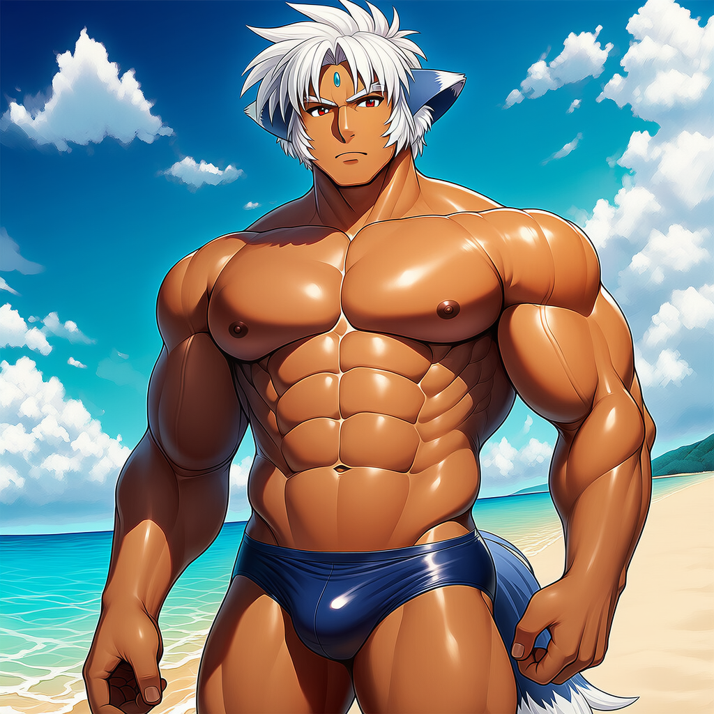 男衆　水着