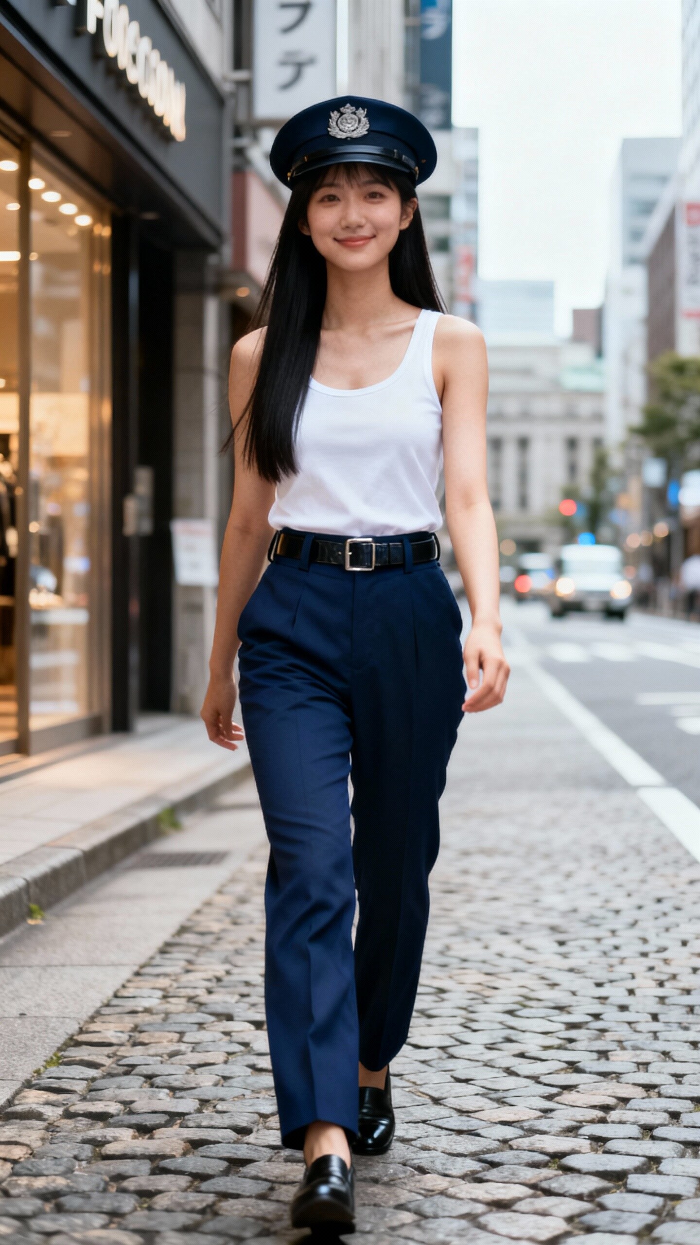 seedream実写特集　かっこかわいい婦警姫神英梨菜の日本橋パトロール