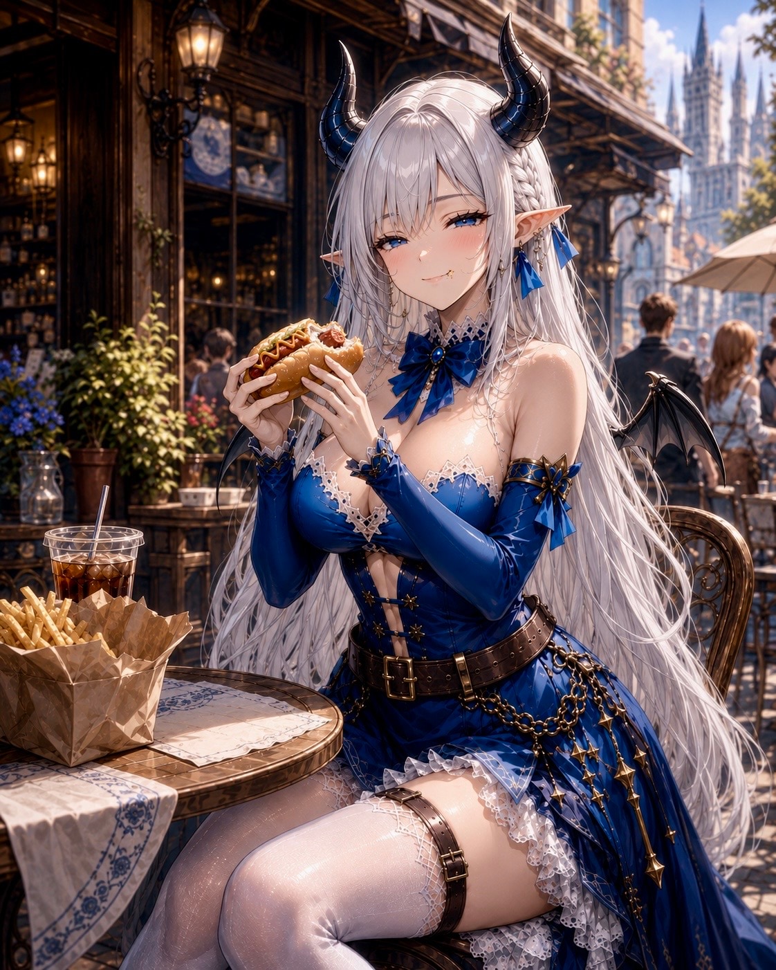 美味しいホットドッグ | の人気AIイラスト・グラビア