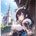 レオタードアーマーのくまみみナイトさん 3枚目