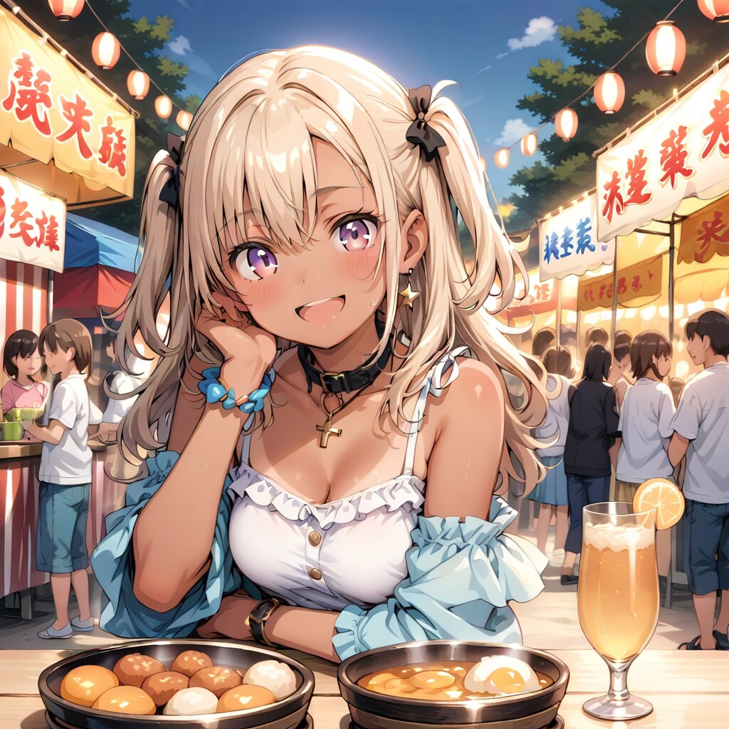 夏祭り！？ | の人気AIイラスト・グラビア