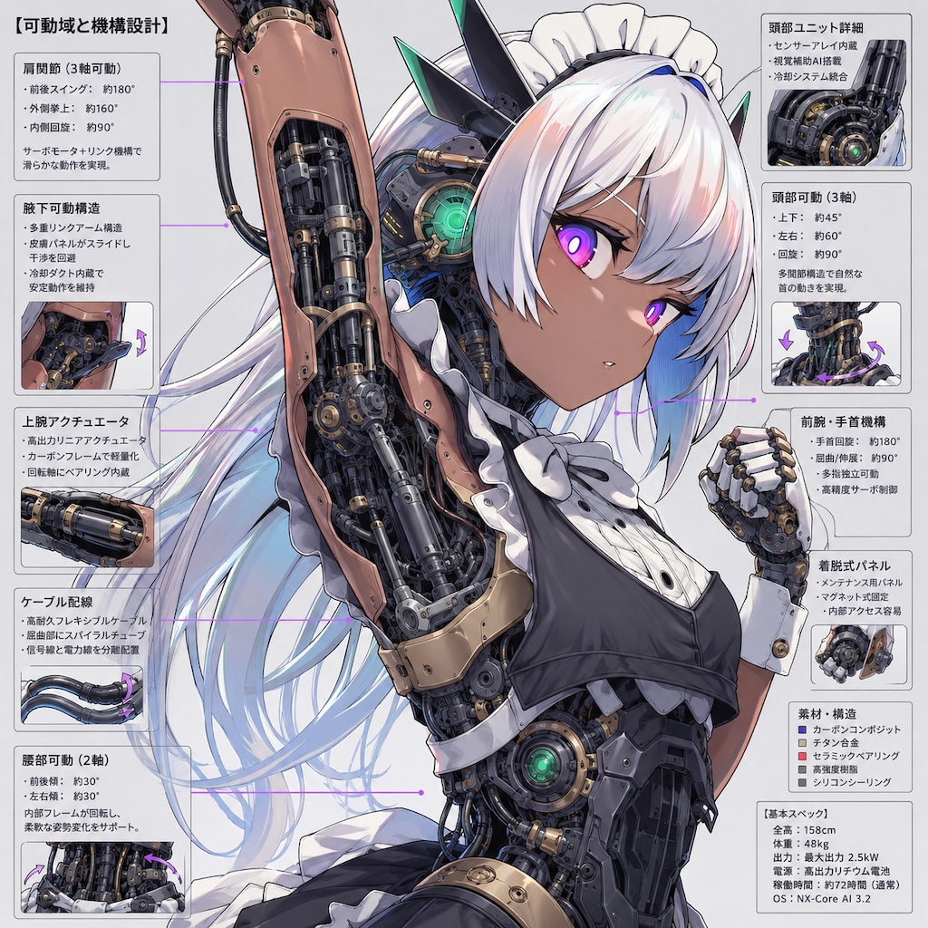 メイドさんの中身