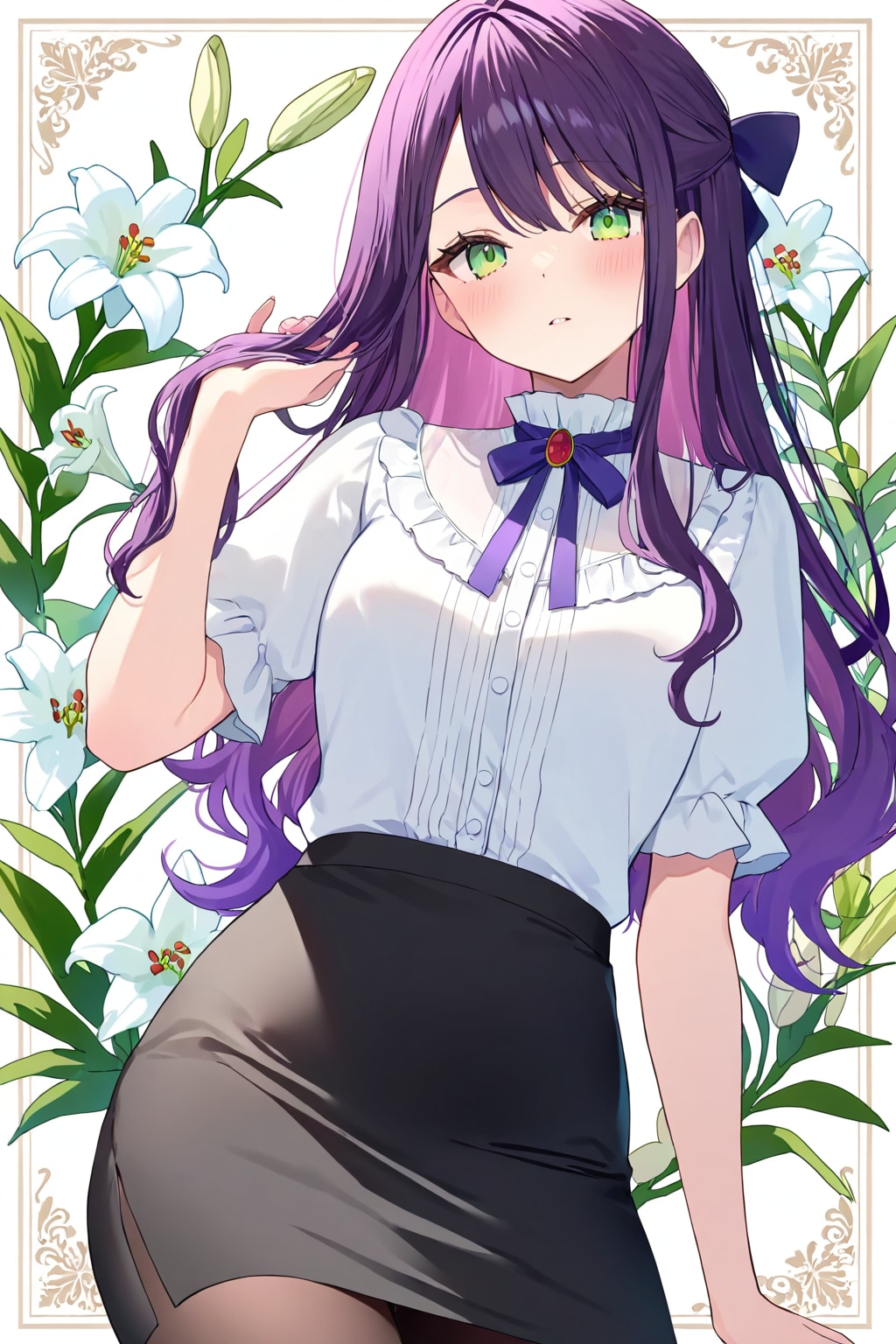 LILACちゃんに挑戦 | の人気AIイラスト・グラビア