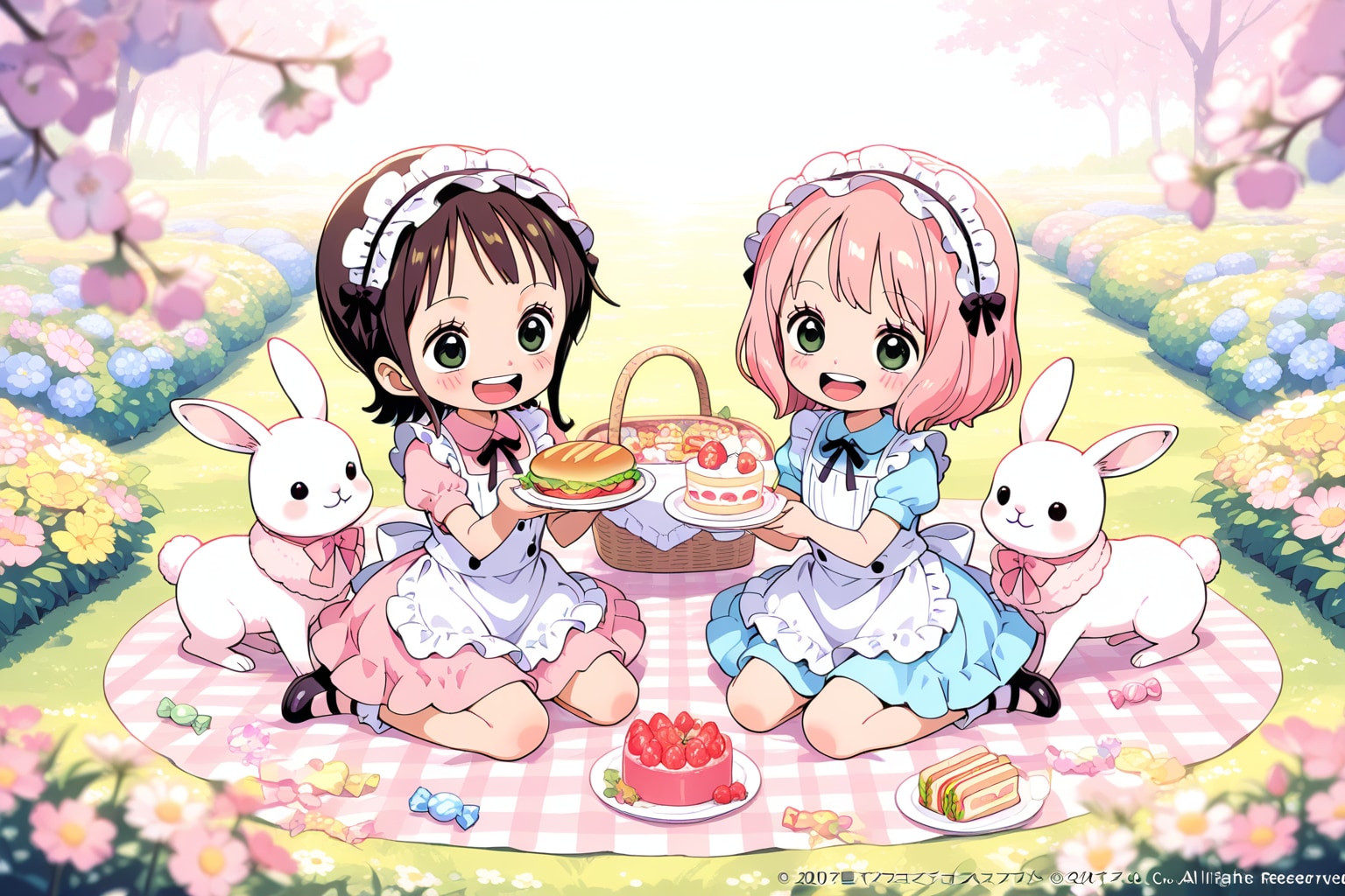 はっぴーピクニック | の人気AIイラスト・グラビア