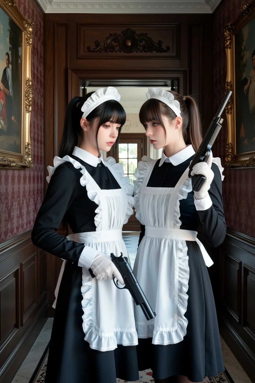 Maid Duo | の人気AIイラスト・グラビア