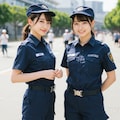 万博の警備員 5枚目