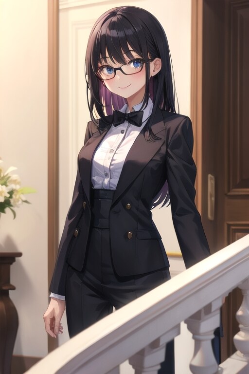 タキシード美少女エリカ、執事になる