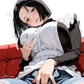 美琴の着衣オナニー 5枚目
