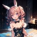 衣装の調整中 6枚目