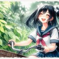 少女と自転車6 4枚目
