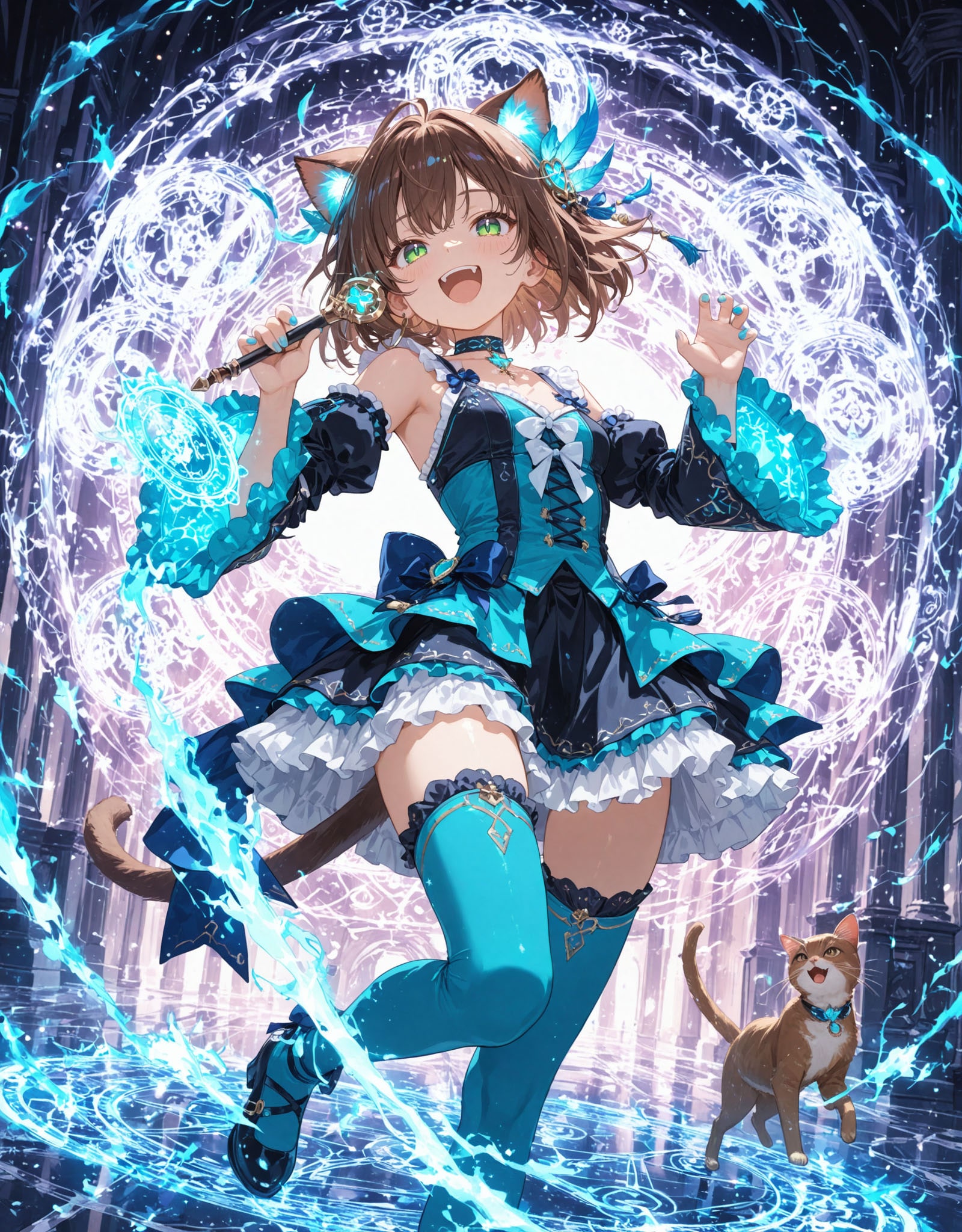 魔法にゃんこ🐱 番外編 | の人気AIイラスト・グラビア