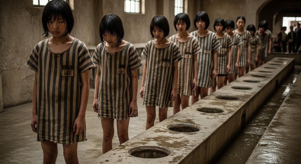 収容所映画の囚人生活２