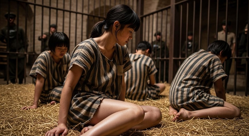 収容所映画の囚人生活２